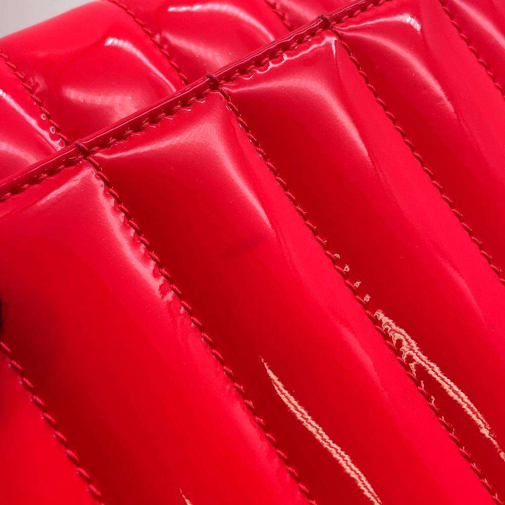 Saint Laurent Paris Shoulder Bag Vicky Patent Pink - Picture 7 of 10